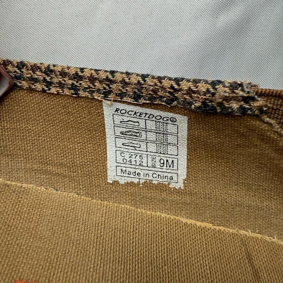 Rocket Dog Houndstooth Flats Size 9 - Picture 2 of 5